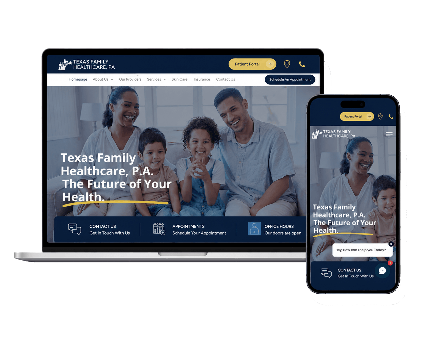 New Wave Desktop Mobile Portfolio TFH 3